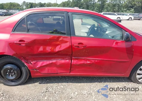 2012 Toyota Corolla Le из США, поврежденный, VIN JTDBU4EE2C9173849